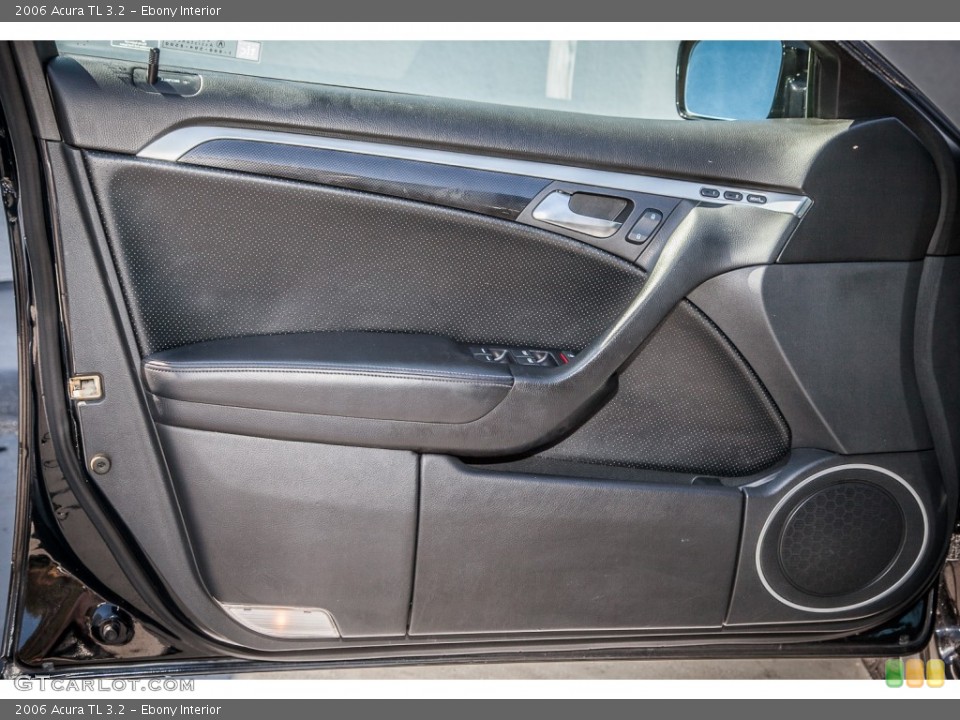 Ebony Interior Door Panel for the 2006 Acura TL 3.2 #81939427