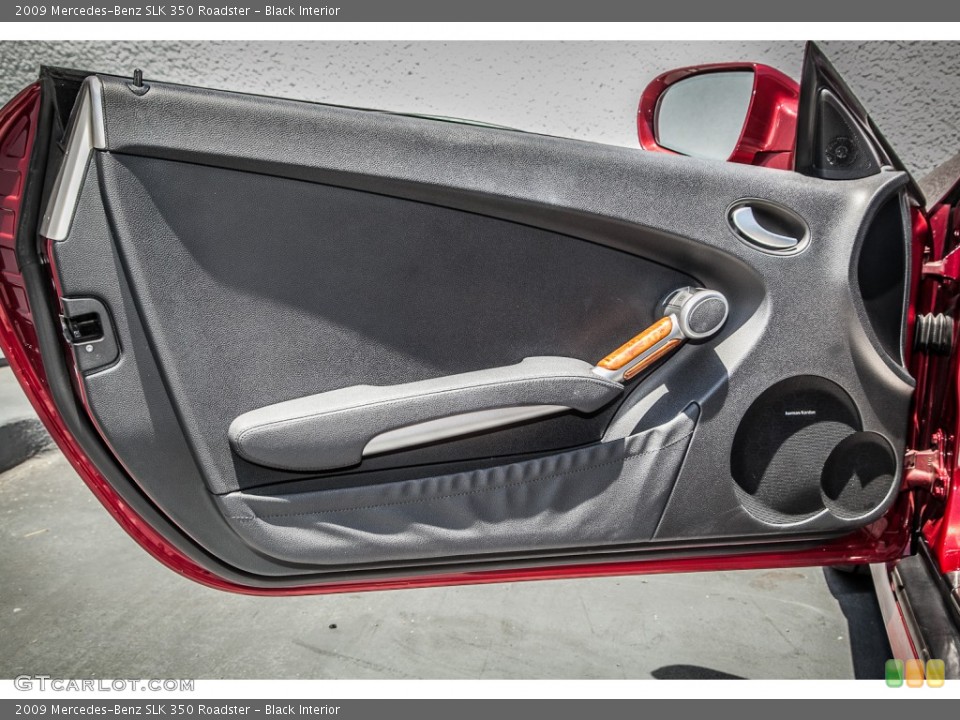 Black Interior Door Panel for the 2009 Mercedes-Benz SLK 350 Roadster #81942248