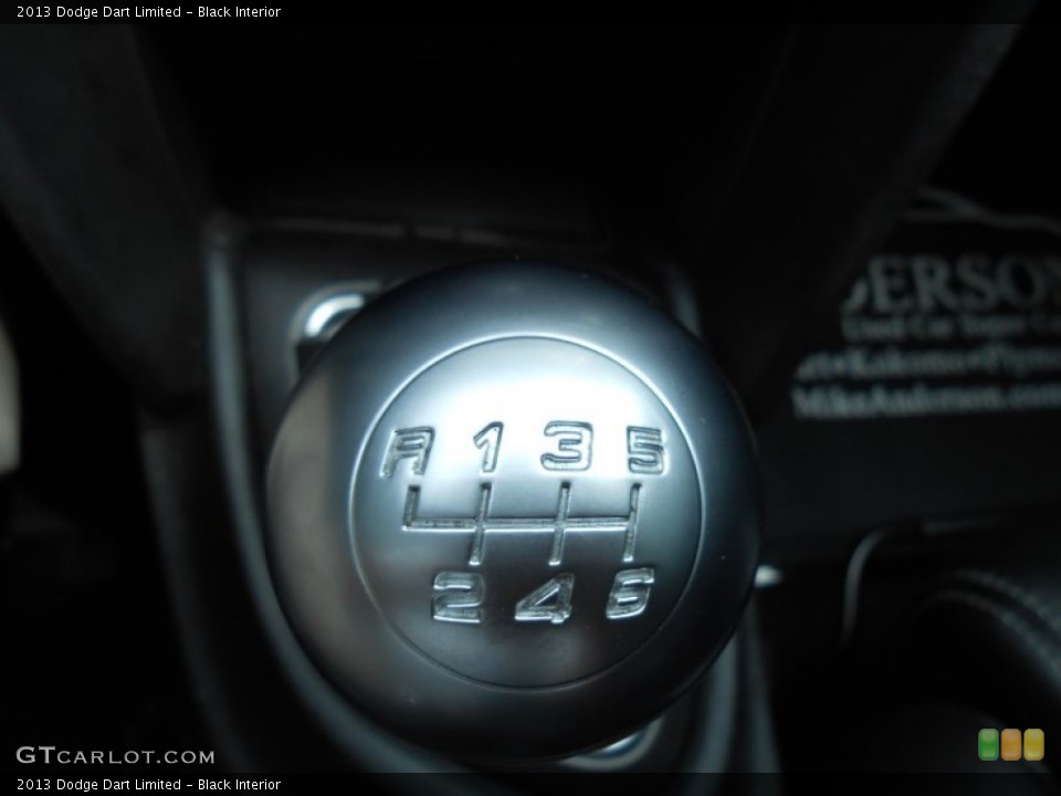 Black Interior Transmission for the 2013 Dodge Dart Limited #81942383