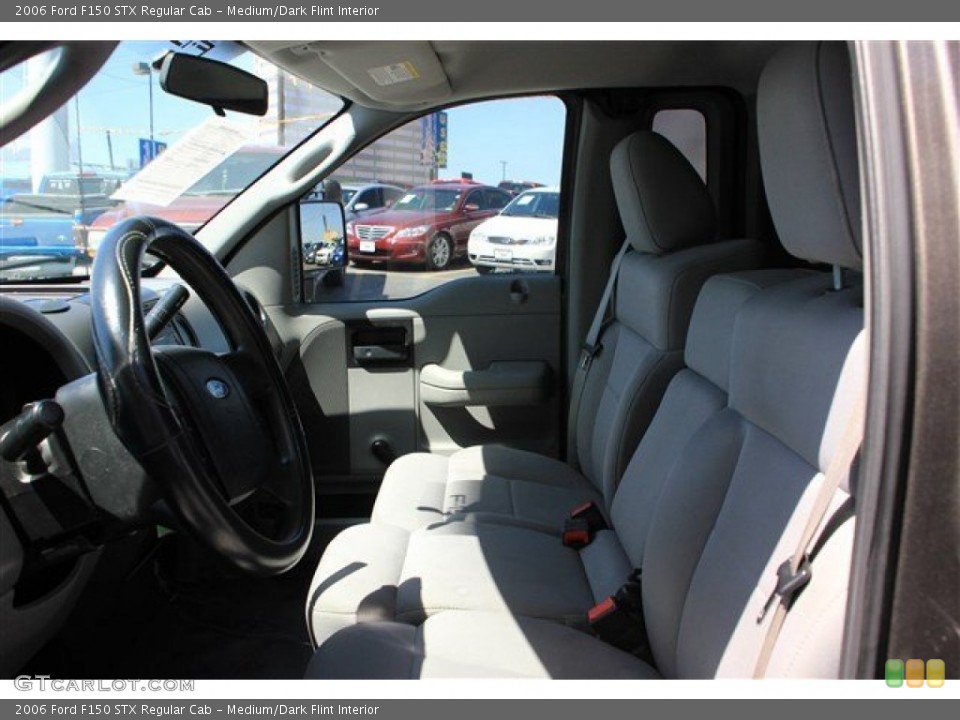 Medium/Dark Flint Interior Front Seat for the 2006 Ford F150 STX Regular Cab #81945757