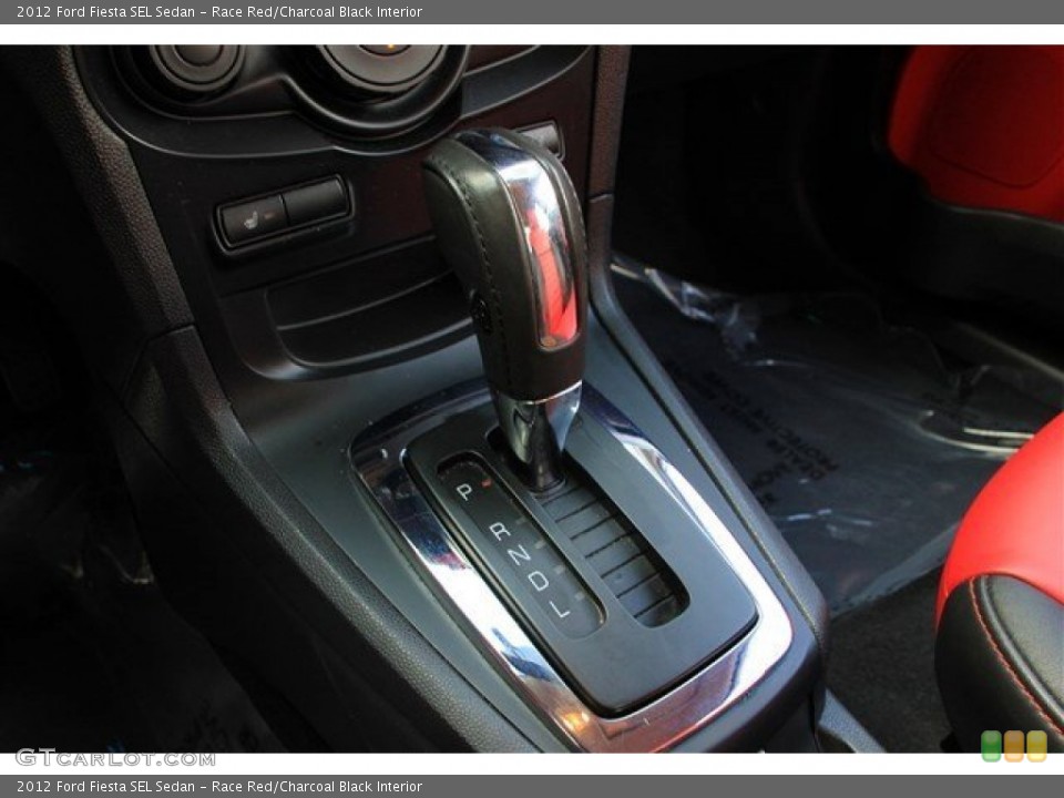 Race Red/Charcoal Black Interior Transmission for the 2012 Ford Fiesta SEL Sedan #81946606