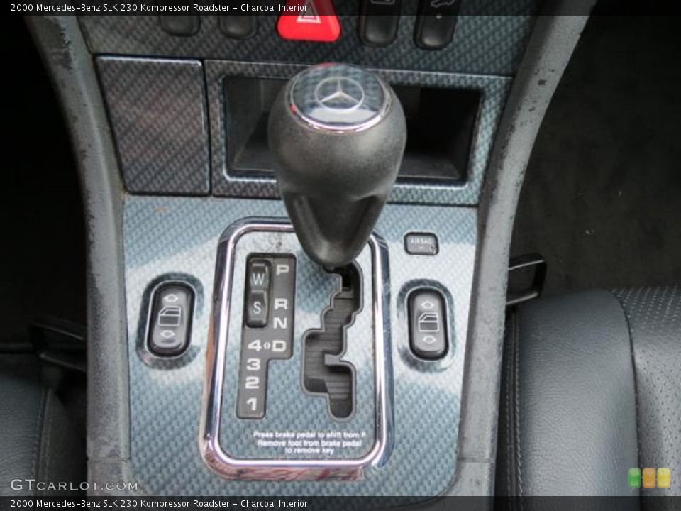 Charcoal Interior Transmission for the 2000 Mercedes-Benz SLK 230 Kompressor Roadster #81950598
