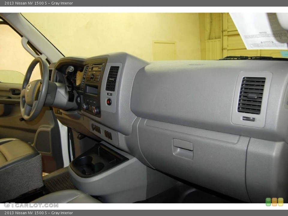 Gray Interior Dashboard for the 2013 Nissan NV 1500 S #81951577