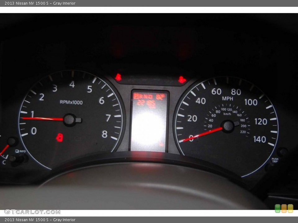 Gray Interior Gauges for the 2013 Nissan NV 1500 S #81951664