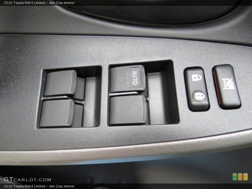 Ash Gray Interior Controls for the 2010 Toyota RAV4 Limited #81952706
