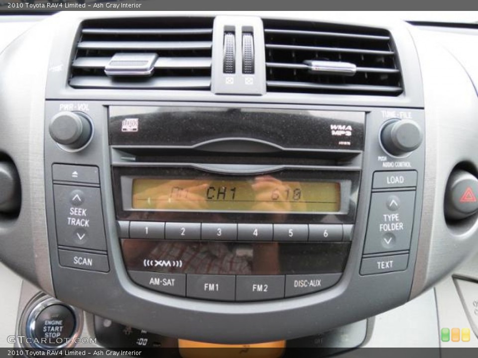 Ash Gray Interior Audio System for the 2010 Toyota RAV4 Limited #81952783