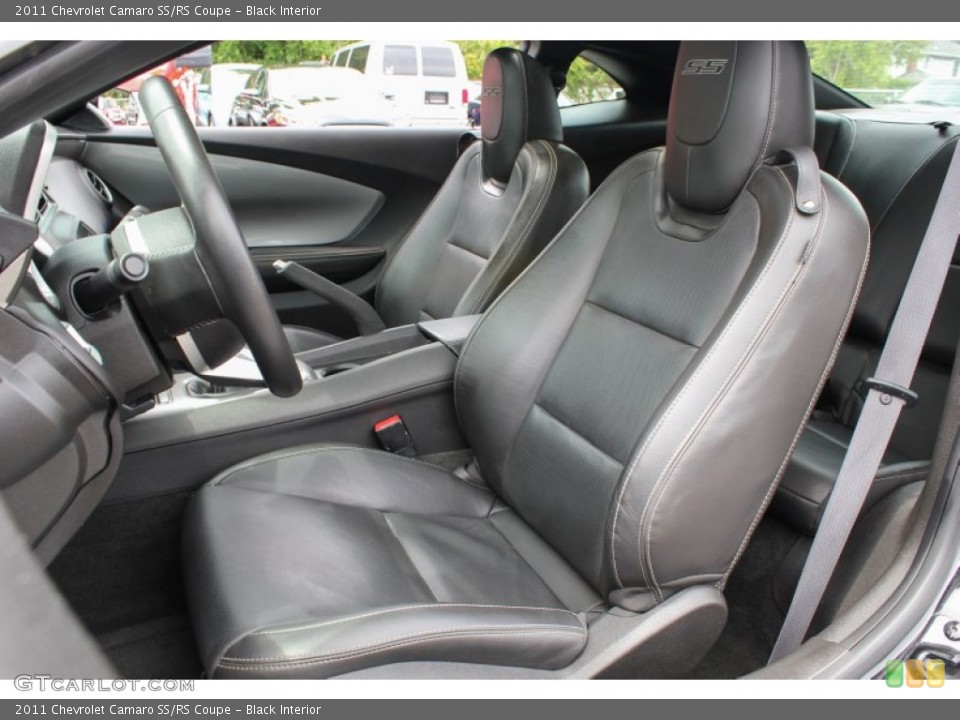 Black Interior Front Seat for the 2011 Chevrolet Camaro SS/RS Coupe #81955036