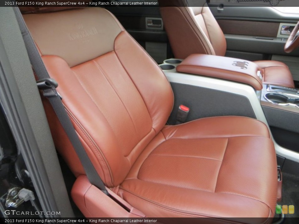 King Ranch Chaparral Leather Interior Front Seat for the 2013 Ford F150 King Ranch SuperCrew 4x4 #81955768