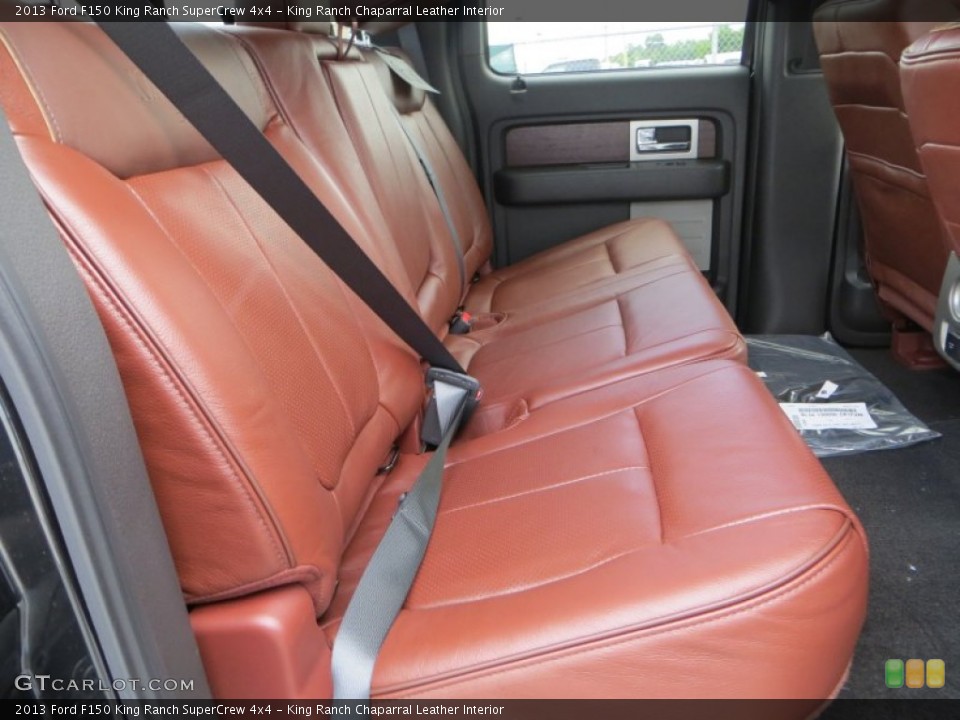 King Ranch Chaparral Leather Interior Rear Seat for the 2013 Ford F150 King Ranch SuperCrew 4x4 #81955816