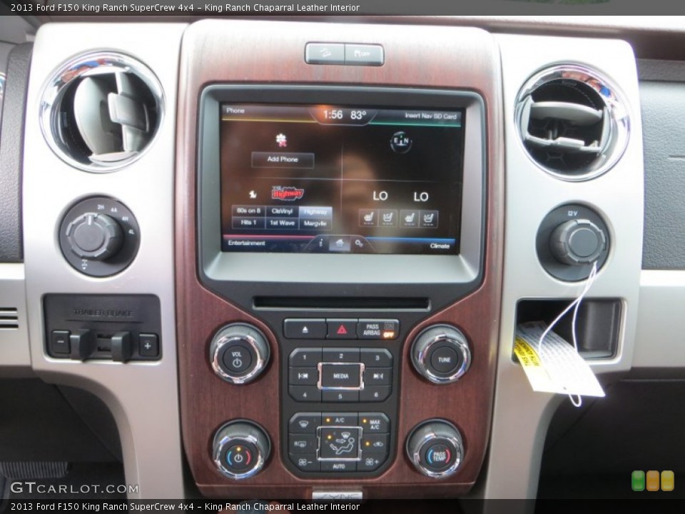 King Ranch Chaparral Leather Interior Controls for the 2013 Ford F150 King Ranch SuperCrew 4x4 #81955990