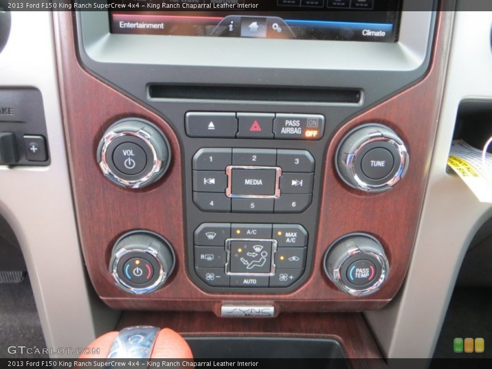 King Ranch Chaparral Leather Interior Controls for the 2013 Ford F150 King Ranch SuperCrew 4x4 #81956034