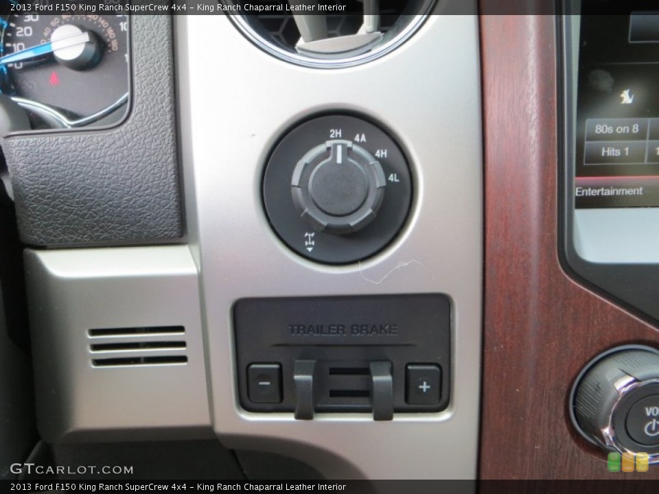King Ranch Chaparral Leather Interior Controls for the 2013 Ford F150 King Ranch SuperCrew 4x4 #81956073