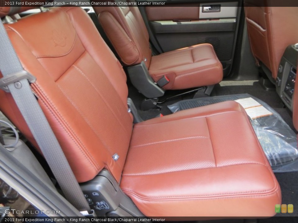 King Ranch Charcoal Black/Chaparral Leather Interior Rear Seat for the 2013 Ford Expedition King Ranch #81959295