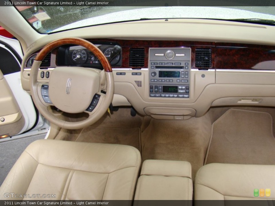 Light Camel Interior Dashboard for the 2011 Lincoln Town Car Signature Limited #81960842