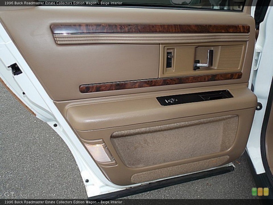 Beige Interior Door Panel for the 1996 Buick Roadmaster Estate Collectors Edition Wagon #81962253