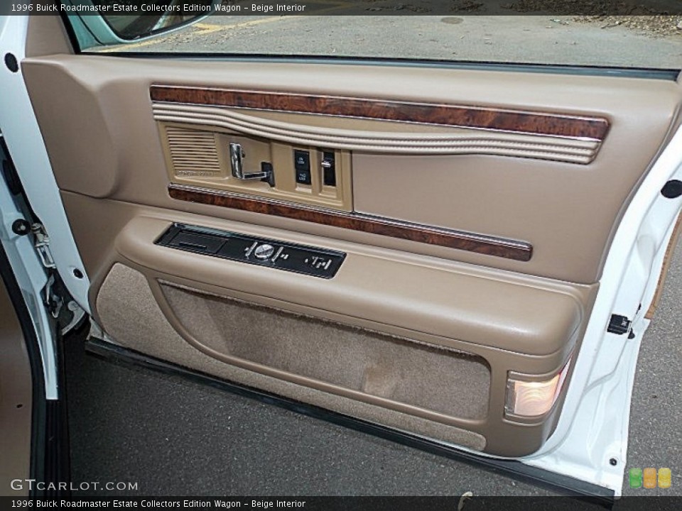 Beige Interior Door Panel for the 1996 Buick Roadmaster Estate Collectors Edition Wagon #81962324