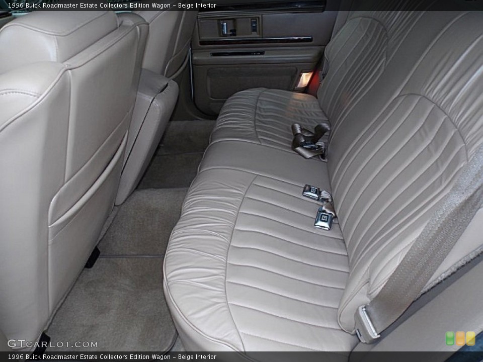 Beige Interior Rear Seat for the 1996 Buick Roadmaster Estate Collectors Edition Wagon #81962458