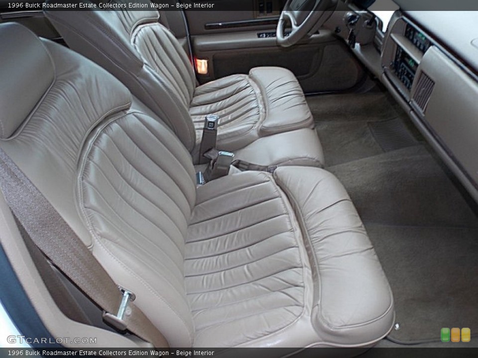 Beige Interior Front Seat for the 1996 Buick Roadmaster Estate Collectors Edition Wagon #81962572