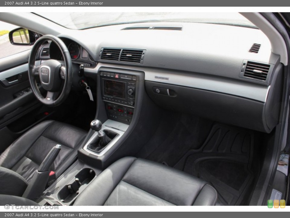 Ebony Interior Dashboard for the 2007 Audi A4 3.2 S-Line quattro Sedan #81962636