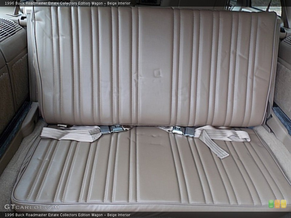 Beige Interior Rear Seat for the 1996 Buick Roadmaster Estate Collectors Edition Wagon #81962896