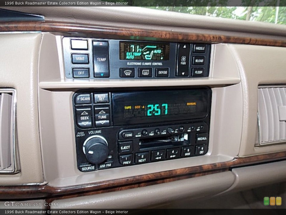Beige Interior Controls for the 1996 Buick Roadmaster Estate Collectors Edition Wagon #81963076