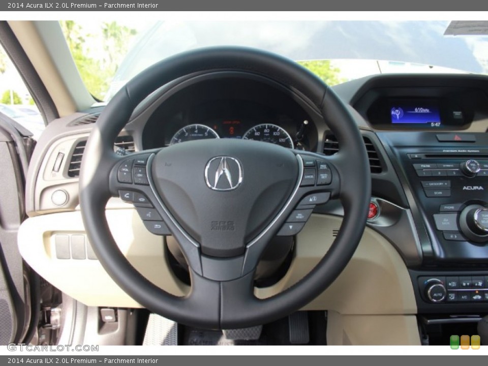 Parchment Interior Steering Wheel for the 2014 Acura ILX 2.0L Premium #81965742