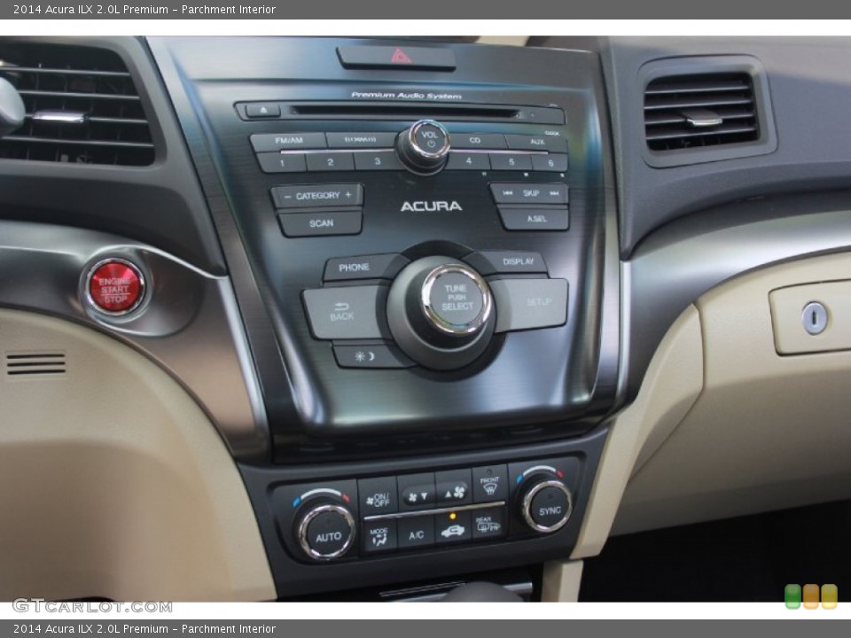 Parchment Interior Controls for the 2014 Acura ILX 2.0L Premium #81965776