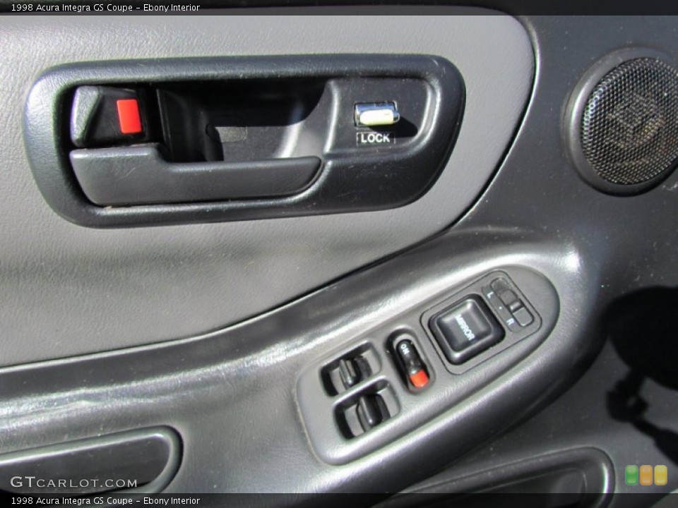 Ebony Interior Controls for the 1998 Acura Integra GS Coupe #81965915