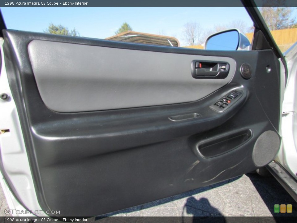 Ebony Interior Door Panel for the 1998 Acura Integra GS Coupe #81965938