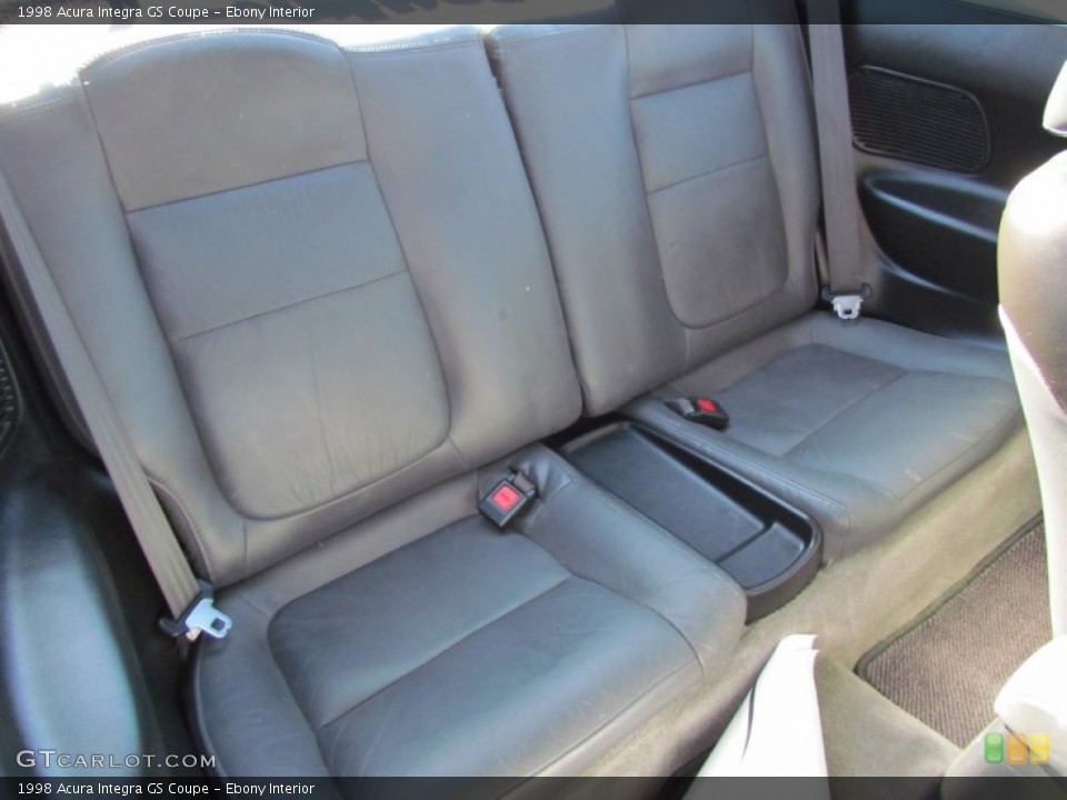 Ebony Interior Rear Seat for the 1998 Acura Integra GS Coupe #81966100
