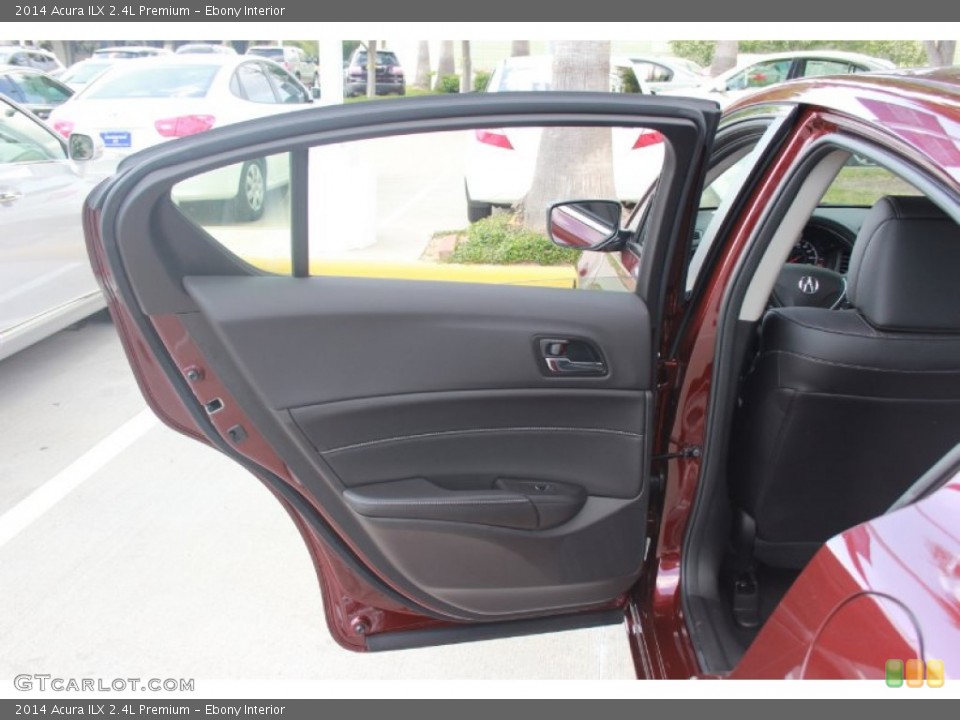 Ebony Interior Door Panel for the 2014 Acura ILX 2.4L Premium #81966153
