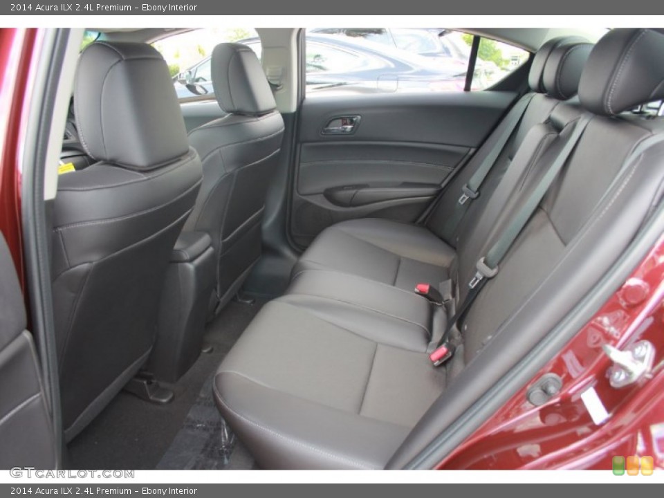 Ebony Interior Rear Seat for the 2014 Acura ILX 2.4L Premium #81966169