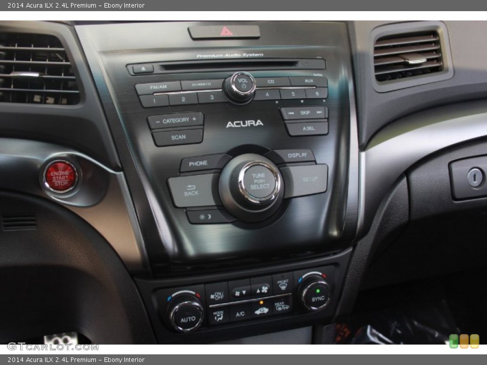 Ebony Interior Controls for the 2014 Acura ILX 2.4L Premium #81966452
