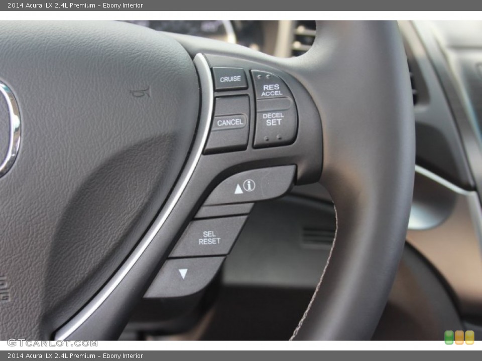 Ebony Interior Controls for the 2014 Acura ILX 2.4L Premium #81966496