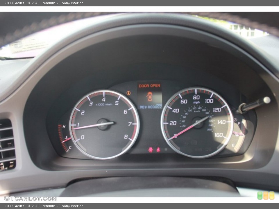 Ebony Interior Gauges for the 2014 Acura ILX 2.4L Premium #81966536