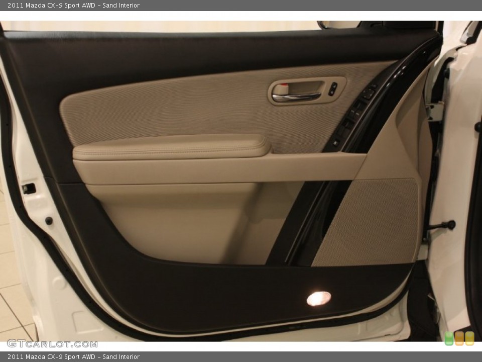 Sand Interior Door Panel for the 2011 Mazda CX-9 Sport AWD #81966969