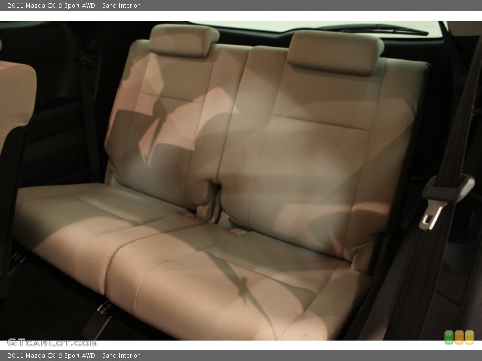 Sand Interior Rear Seat for the 2011 Mazda CX-9 Sport AWD #81967180