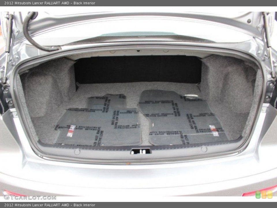 Black Interior Trunk for the 2012 Mitsubishi Lancer RALLIART AWD #81969565