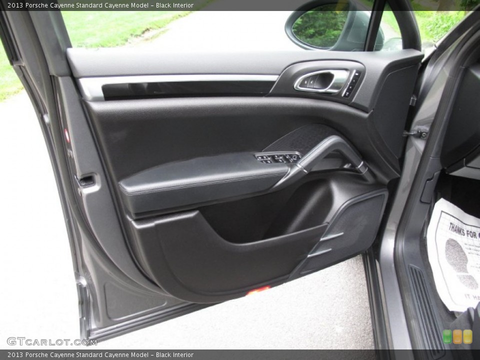 Black Interior Door Panel for the 2013 Porsche Cayenne  #81972320