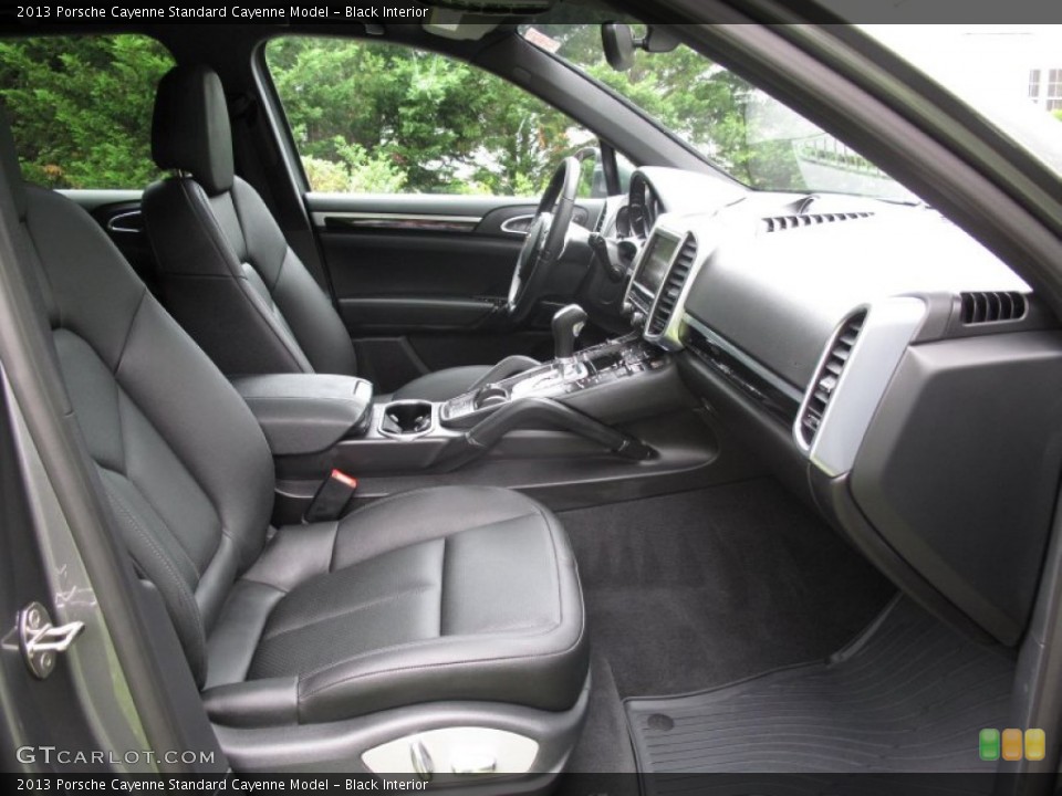 Black Interior Front Seat for the 2013 Porsche Cayenne  #81972464