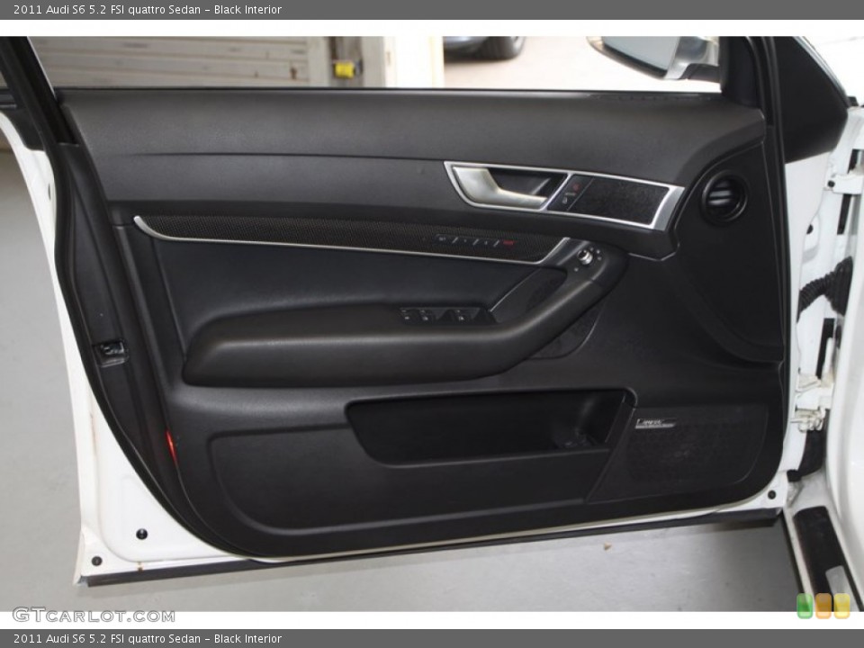 Black Interior Door Panel for the 2011 Audi S6 5.2 FSI quattro Sedan #81973276