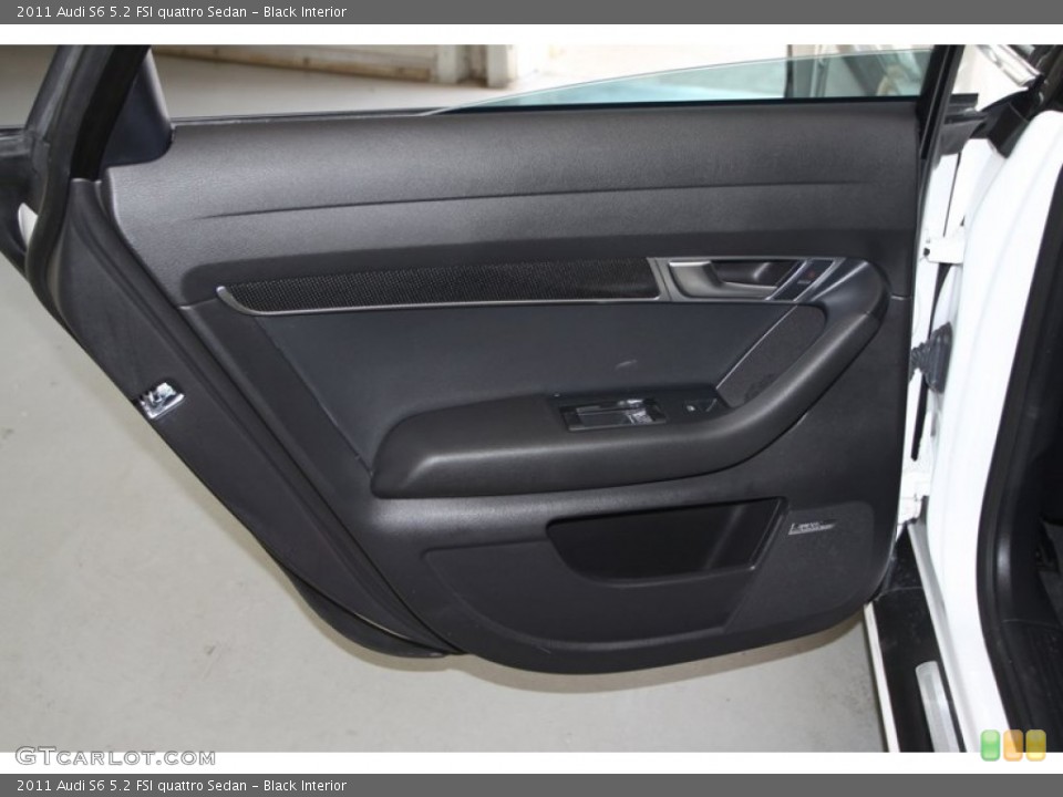 Black Interior Door Panel for the 2011 Audi S6 5.2 FSI quattro Sedan #81973383