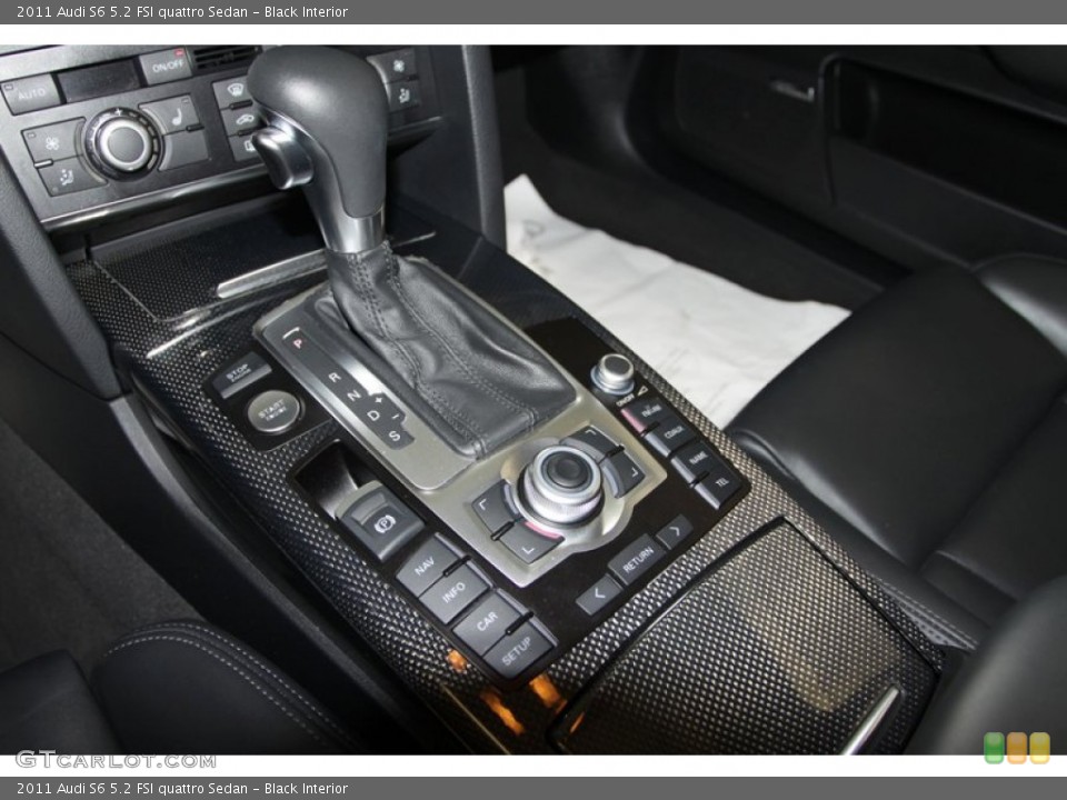 Black Interior Transmission for the 2011 Audi S6 5.2 FSI quattro Sedan #81973573