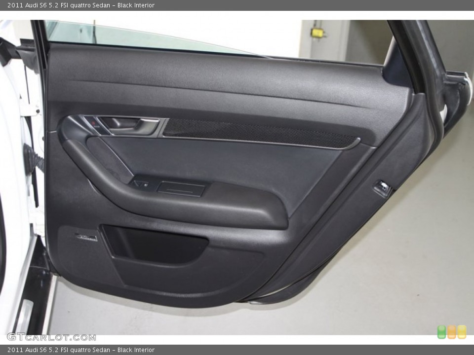 Black Interior Door Panel for the 2011 Audi S6 5.2 FSI quattro Sedan #81973975