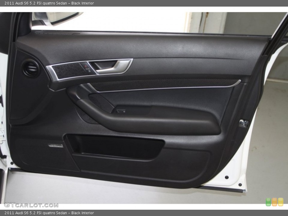 Black Interior Door Panel for the 2011 Audi S6 5.2 FSI quattro Sedan #81973995