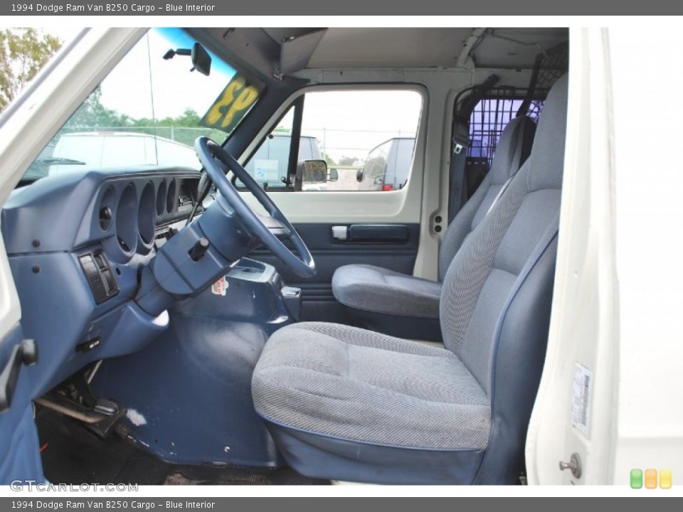 Blue Interior Photo for the 1994 Dodge Ram Van B250 Cargo #81974170