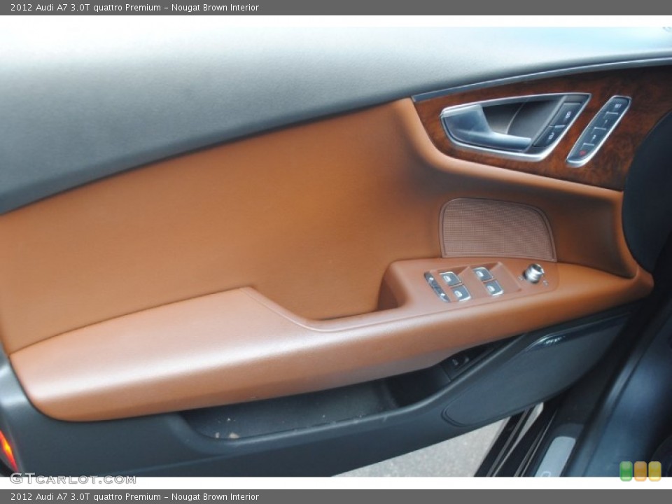 Nougat Brown Interior Door Panel for the 2012 Audi A7 3.0T quattro Premium #81978586