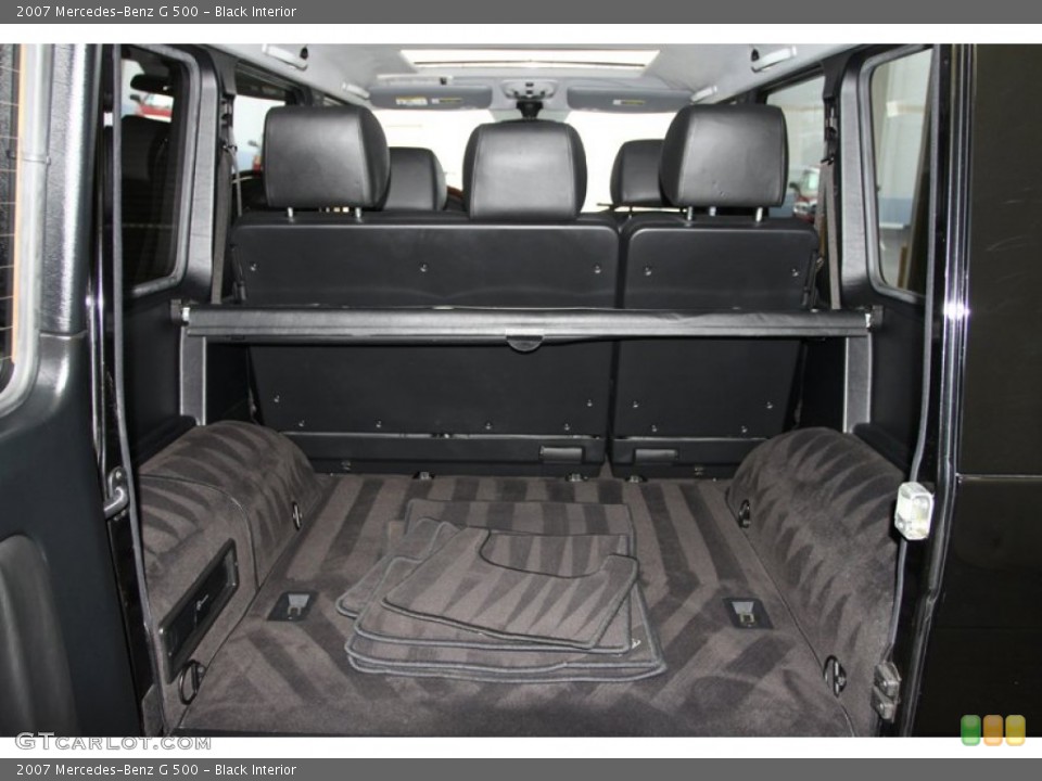 Black Interior Trunk for the 2007 Mercedes-Benz G 500 #81979003