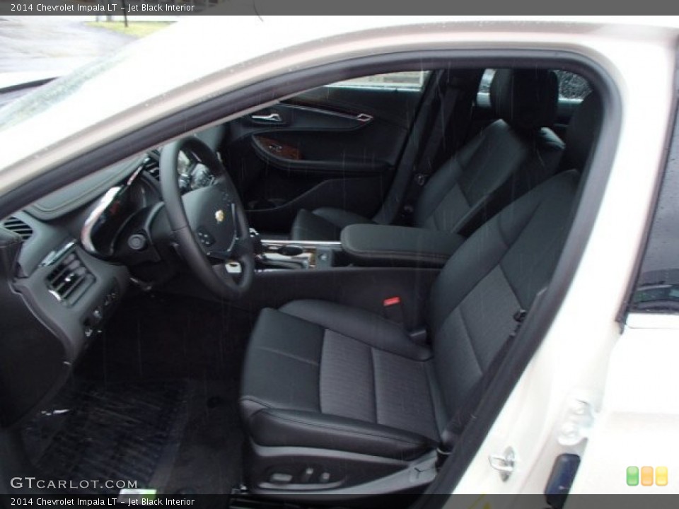 Jet Black Interior Front Seat for the 2014 Chevrolet Impala LT #81985825
