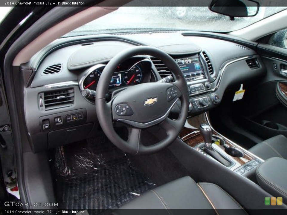 Jet Black Interior Prime Interior for the 2014 Chevrolet Impala LTZ #81986005